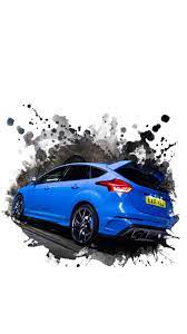 Universal Phone Wallpapers Backgrounds Nitrous Blue Focus Rs Iphone Htc Samsung Sony Lg Huawei Nokia Goo Ford Focus Ford Rs Ford Focus Hatchback