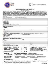 Contact an fbi approved channeler. Fbi Report Form Fill Online Printable Fillable Blank Pdffiller