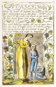 Songs Of Innocence And Of Experience Object 40 Bentley 38 Erdman 38 Keynes 38 Nurses Song Copy A 179 William Blake Art Songs Of Innocence Illustration
