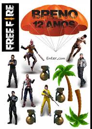 Free fire png logo png transparent image for free, free fire png logo clipart picture with no background high quality, search more creative png resources with no backgrounds on toppng. Topo De Bolo Free Fire Bolo De Aniversario Menino Festa Junina Infantil Topo De Bolo