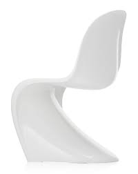 Blanc, bleu, orange, rouge, vert et noir. Vitra Panton Chair Classic White By Verner Panton 1958 Designer Furniture By Smow Com