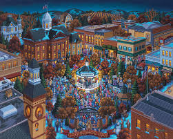With his unique style and approach eric dowdle has established himself as one of the preeminent folk artists in. Eric Dowdle Folk Art Puzzles Jigsaw Puzzles For Adults