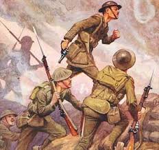 Image result for over the top + World War One images