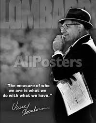 See more ideas about lombardi quotes, vince lombardi quotes, vince lombardi. Vince Lombardi Measure Of Who We Are Quote Sports Tin Sign Allposters Com