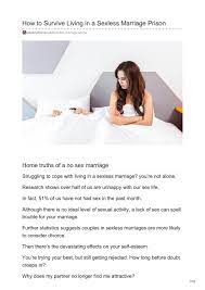 I rule my life by everything that happens in it is my own doing. How To Survive Living In A Sexless Marriage By Passionflames Issuu