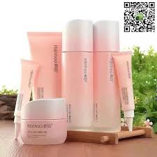 hanhoo rose pomegranate moisture set skin care moisturizer shampoo bottle