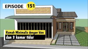 Teras rumah minimalis bisa menjadi. Desain Rumah Dengan Toko Disamping Cek Bahan Bangunan