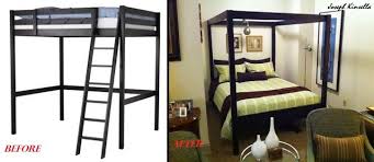 Triqdem Canopy Bed Ikea Hackers Loft Bed Modern Canopy Bed Ikea Bed