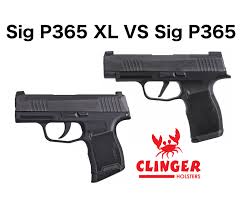 Sig P365 Xl Vs Sig P365 With Pictures Clinger Holsters