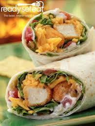Spicy Crunchy Chicken Wraps Recipe Recipes Ready Set Eat Food