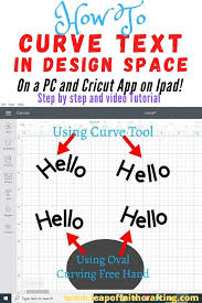 Design space is a companion app that works with cricut maker and cricut explore family smart cutting machines. How To Curve Text In Cricut Design Space On Pc And Ipad Leap Of Faith Crafting