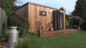 Garden offices for sale in the uk. Home Office Garden Room Youtube