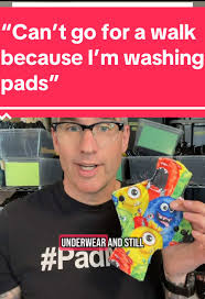 Do you use reusable underwear and still have time for walks?