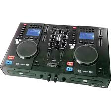 Gem Sound Cmp 1200 Dual Cd And Mp3 Dj Mixer And Midi Cmp1200 B H