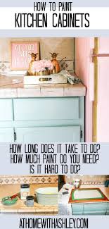 How To Paint Kitchen Cabinets A Step By Step Guide With Chalk Pai Painting Kitchen Cabinets Kitchen Cabinets Painted Before And After Custom Bathroom Cabinets