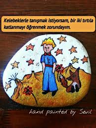 Sevil Urgunlu Adli Kullanicinin Kucuk Prens Tas Boyama Rock Painting Panosundaki Pin Painting Rock