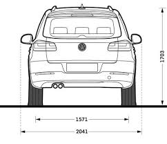 Aus nivus wird in europa taigo: Vw Tiguan Abmessungen Technische Daten Lange Breite Hohe Gepackraumvolumen