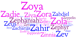 The names have slipped in popularity since then, and they are of modest use in recent times. Rare Z Names The Well Informed Namer
