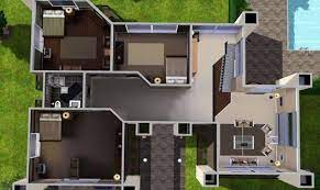 Sims 3 4 bedroom house plans 3 36 celeste bend requires sims 3 lot size ji greco. Simple Sims 3 Houses Design Placement House Plans