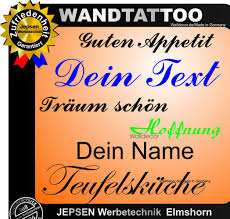 Aufkleber Text Name 70cm Wunschtext Wandtattoo mit Schrift und Farbwahl