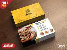 Printing business cards can be expensive, but here are some of the best places to get cheap while there are certainly better ways to exchange contact information, business cards will forever be part. Psd Fast Food Restaurant Business Card Design Freebie With Food Business Cards Templates Free Food Business Card Restaurant Business Cards Restaurant Card