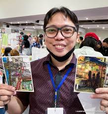 Stickers & more by Filipino artists at Komiket