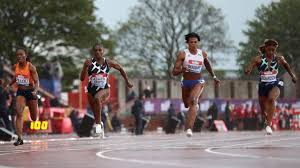 But that didn't stop richardson from offering congrats on social media to the three. Dina Asher Smith Sha Carri Richardson For Stockholm Dl Showdown Trackalerts
