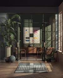 Using our 3d modeling software, we bring 2d drawings to life. Vintage Room Made In Cinema 4d And Octane Bauhaus Interior Office Interior Design 3d Interior Design