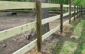 Drill out all of the holes needed at the top and bottom of the posts so they can fit the rails. Fence Calculator Estimate Wood Fencing Materials And Post Centers Fencing Material Split Rail Fence Rail Fence
