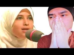 Reaction Best Female Quran Reciter Sumayya Eddeeb Reciting Surat Al Fajr Youtube