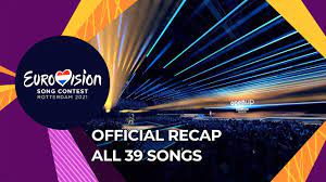 Can you name the song and artist/group of each of the 39 countries that took part? Official Recap All 39 Songs Of The Eurovision Song Contest 2021 Youtube