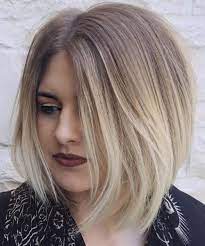 Unique layered bob hairstyle for round faces. Best Short Hairstyles 2018 For Round Faces Styles Beat Short Ombre Hair Blonde Ombre Short Hair Medium Hair Styles
