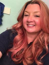 My pink hair for my wedding ❤️❤️