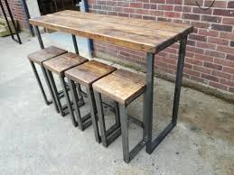 Industrial Style High Bar Table High Bar Table Bar Table Pub Table