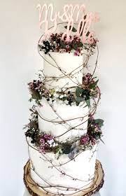 Rustic Boho Wedding Cake With Earthy Florals And Foliage Boho Wedding Cake Fall Wedding Cakes Wedding Cake Rustic