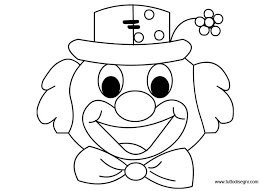 Carnevale Pagliaccio Da Colorare Tuttodisegni Com Bambini Da Colorare Lavoretti Invernali Carnevale