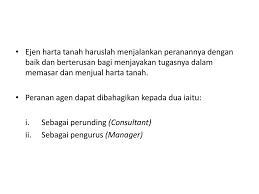4 definisi ejen harta tanah tidak sah (illegal estate agent) sek 22c, akta penilai, pentaksir dan ejen harta tanah, 1981: Peranan Dan Fungsi Ejen Harta Tanah Ppt Download