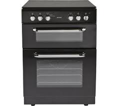 Buy Bush Bfedc60b Double Electric Cooker Black At Argos Co Uk Your Online Shop For Freestanding Cooker Freestanding Cooker Kitchen Large Appliances Kitchen