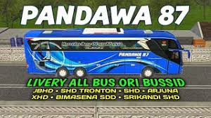 This livery also has clear images with the best quality png files that. Livery Bus Shd Tronton Pandawa 87 Livery Truck Anti Gosip Dubai Khalifa