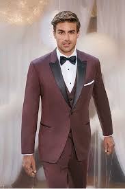 Black And Maroon Tux Burgundy Ike Behar Marbella Tuxedo Red Tuxedo Burgundy Suit Burgundy Tuxedo