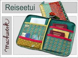 Ich bin schon sooooooooo hibbelig, unsere 1. Reiseetui Alle Reiseunterlagen Auf Einen Blick Tasche Nahen Anleitung Etui Etui Nahen