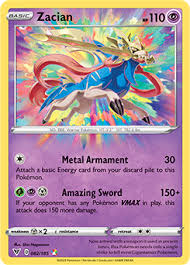 Zacian v 211/202 is a secret gold v card and belongs to secret cards of sword & shield series. Zacian V Sword Shield Tcg Card Database Pokemon Com