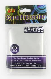 Gogo Gear Trading Card Protector Sleeves Clear 60 Ct