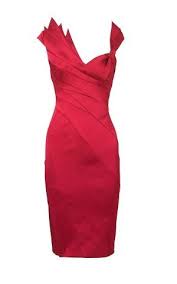 Karen Millen Folded Cocktail Dress Red Pretty Outfits Red Cocktail Dress Red Dress Party