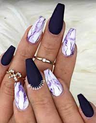 See more ideas about cute nails, nail art designs, nail designs. 64 Trendy Purple Nail Art Designs And Ideas That You Must Try Purple Nail Art Really Cute Nails Purple Nail Art Designs