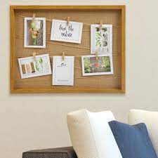 Cornice Juta Per 6 Fotografie 10 X 15 Ciliegio Prezzo Online Leroy Merlin Decorazioni Cornici Mollette Colorate