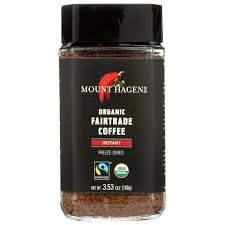 We source only the finest specialty grade arabica. Mount Hagen Organic Freeze Dried Instant Coffee 3 53 Oz Jar Walmart Com Walmart Com
