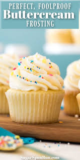 This Is The Easiest Buttercream Frosting Just A Few Ingredients And Less Than Ten Minutes To Make It A S In 2020 Easy Icing Recipe Frosting Recipes Easy Icing Recipe