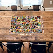 What are the dimensions of a 5000 piece puzzle? Vintage Science Fiction Magazine Covers 1000 Piece Jigsaw Puzzle Word Magnets Jigsaw Puzzles Kids Playing Cards Brook Wyman