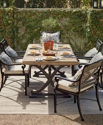 Carlisle Dining In Onyx Finish Frontgate Wood Dining Table Outdoor Furniture Sets Dining Chair Cushions
